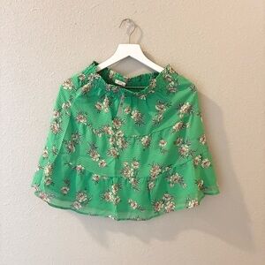 NWT LOFT Floral Skirt